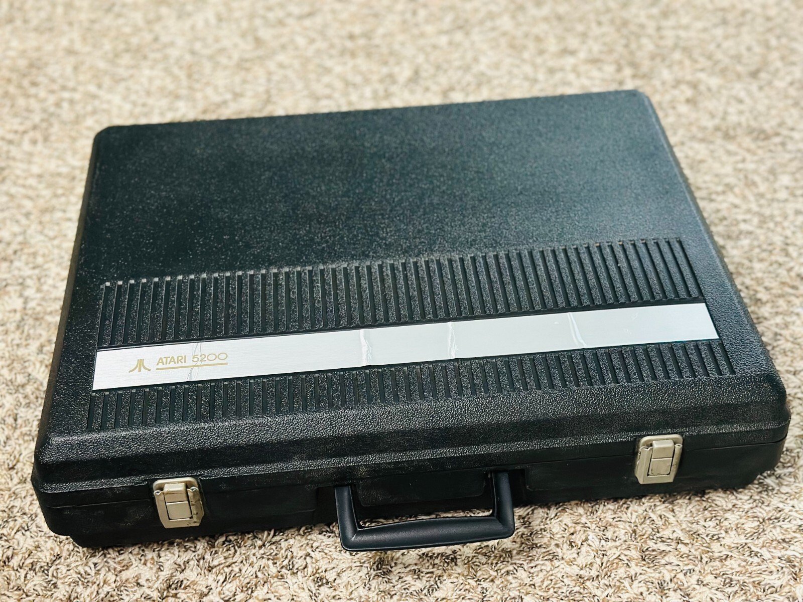 Vintage Atari 5200 Hard Plastic Console Joystick Game Carrying Case (RARE Find)