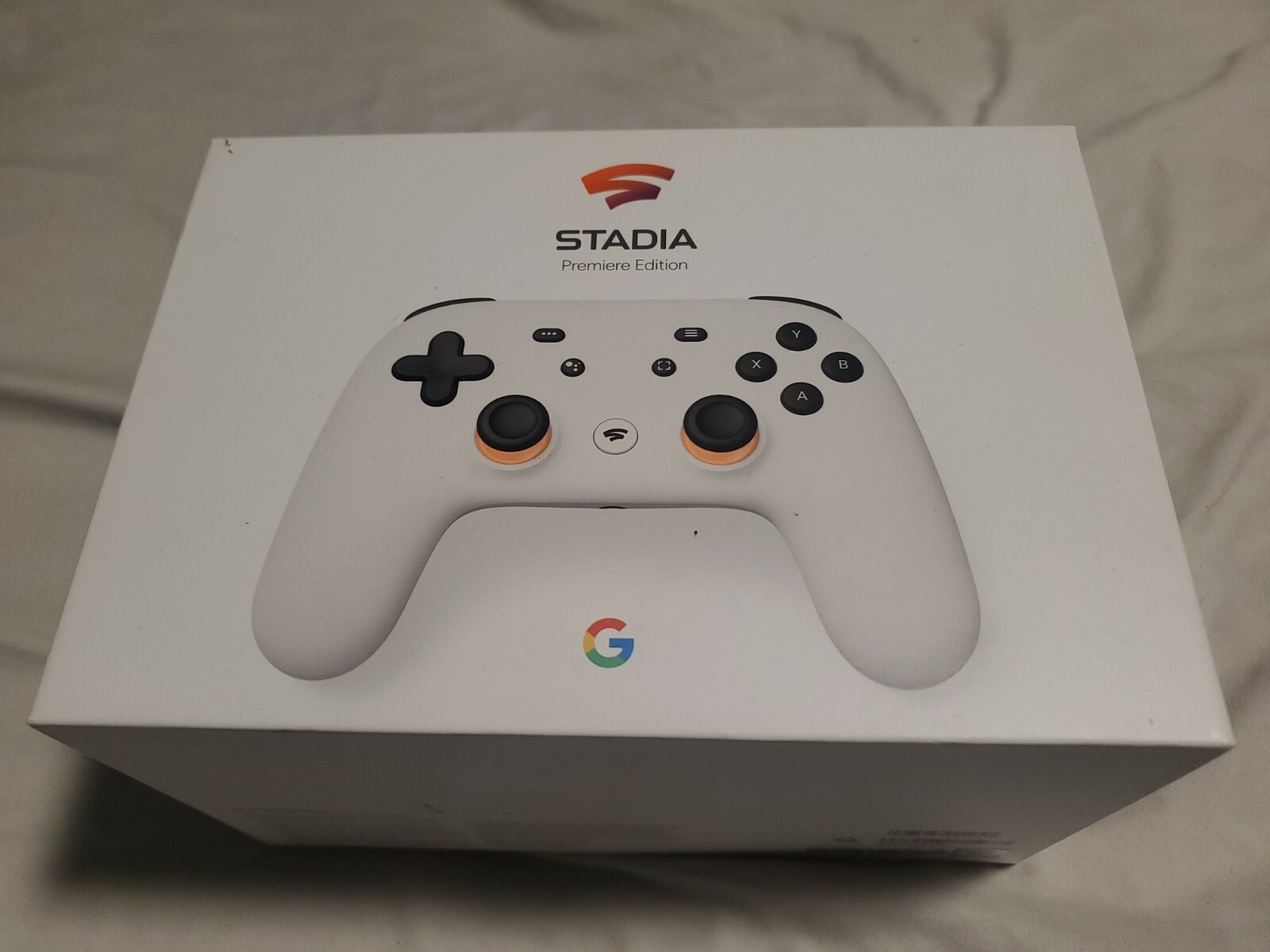 Stadia White Control also No Chromecast.