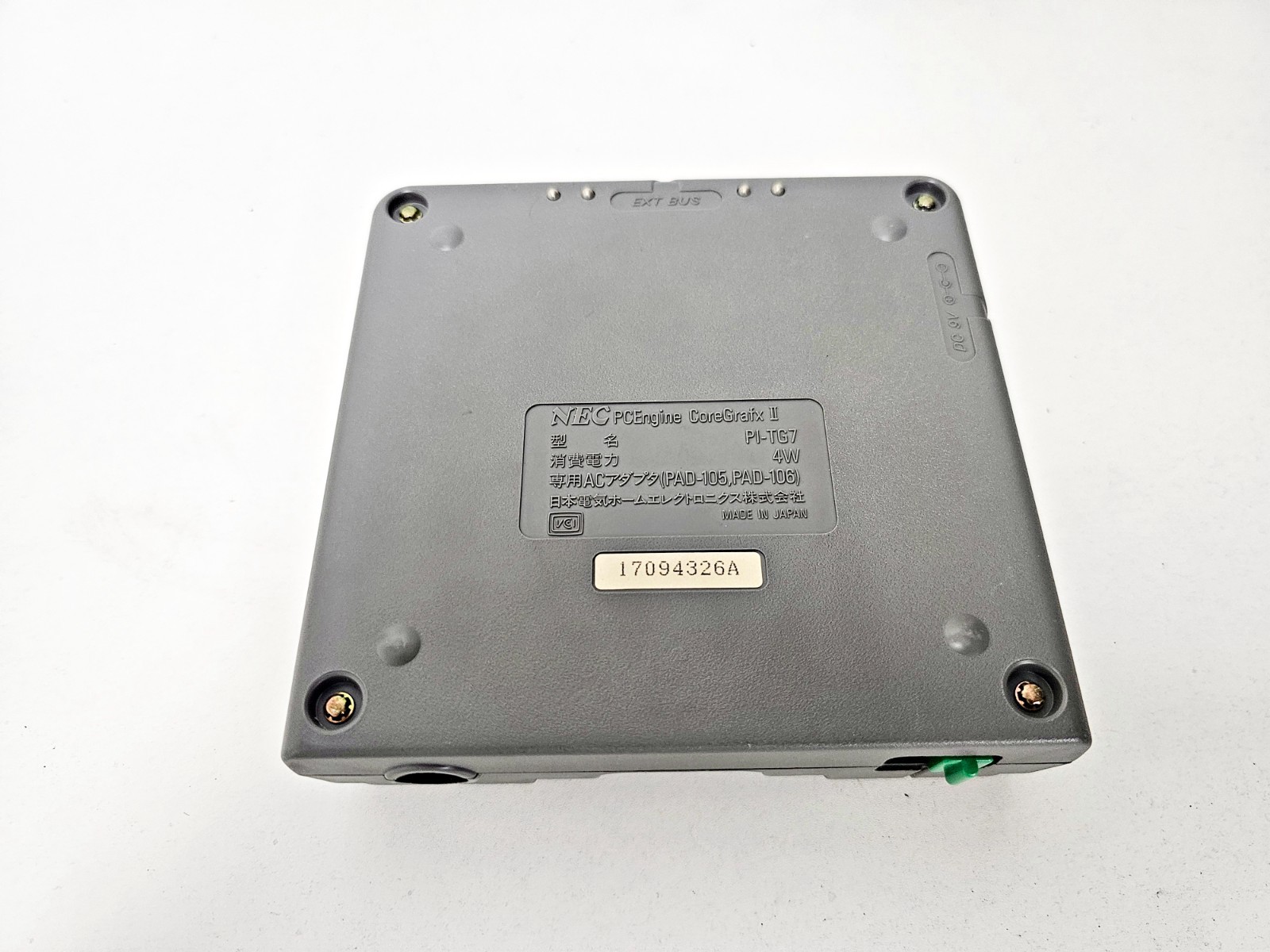 NEC PC Engine CoreGrafX II Console 326 JUNK Japan 1 Week to USA