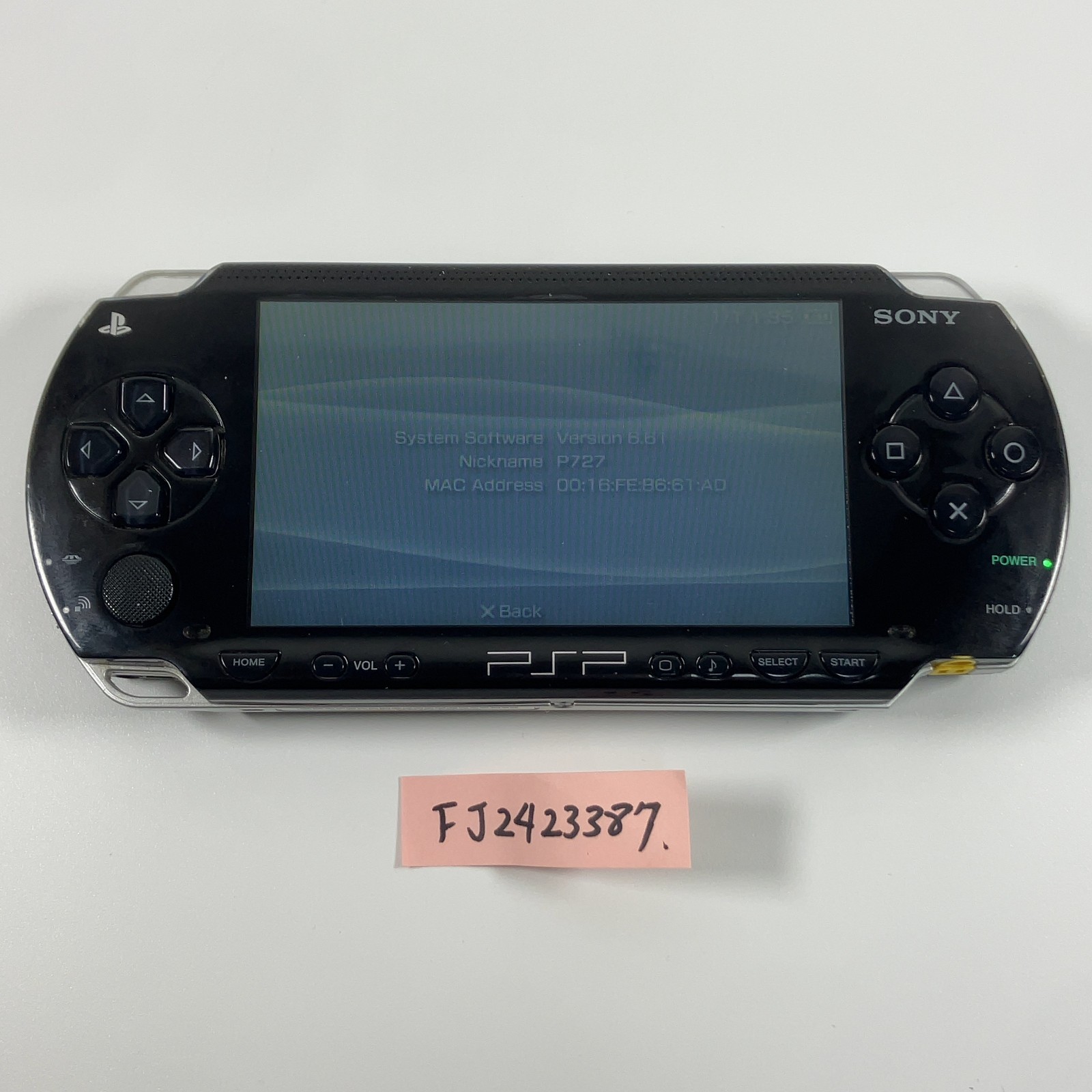 Sony PSP-1000 Black Tested & Working Region Free – Handheld Only