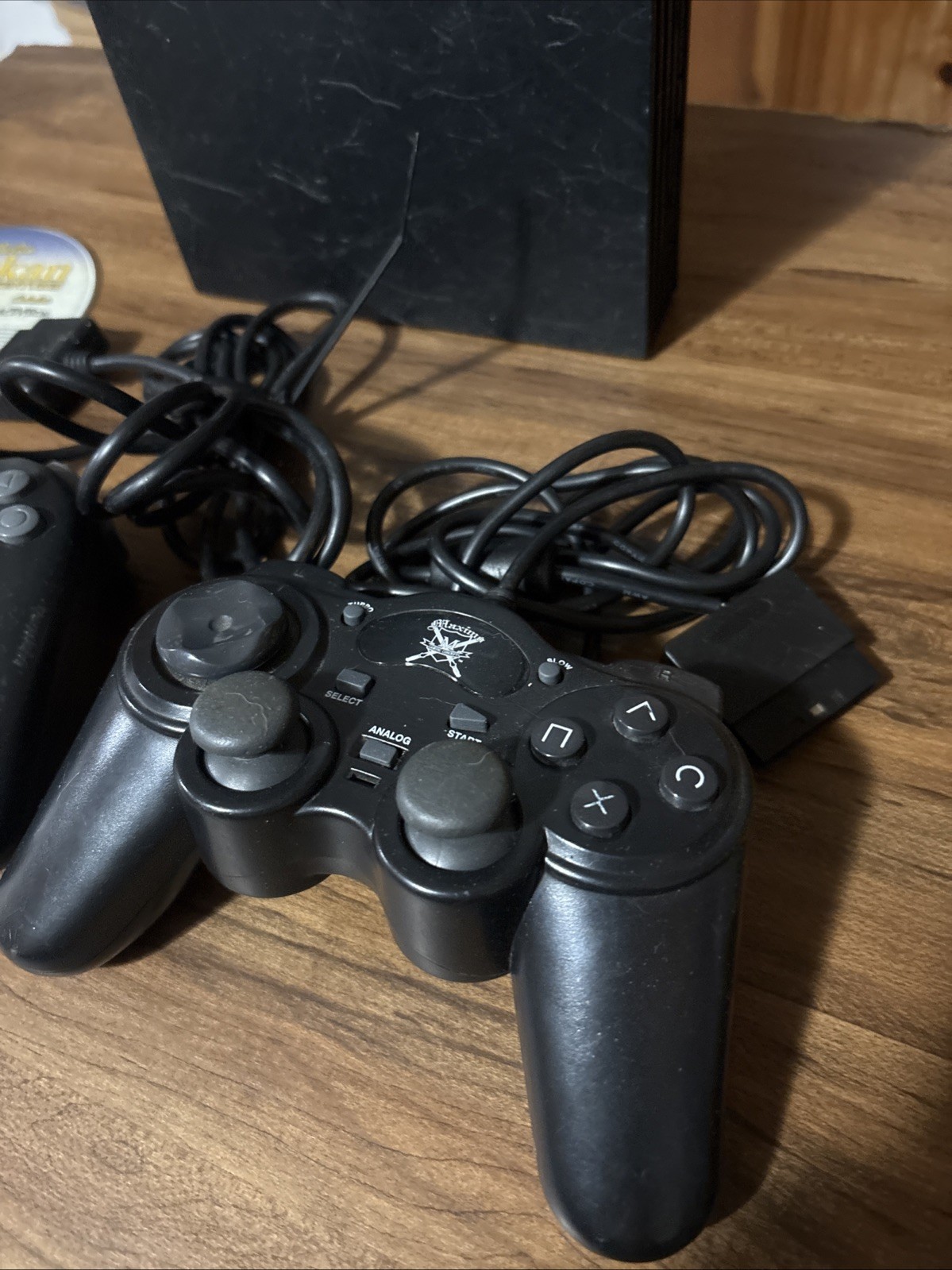 AS IS PS2 GAME CONTROLLER PlayStation 2 Console FAT 39001 LOT BUNDLE MULTITAP PS