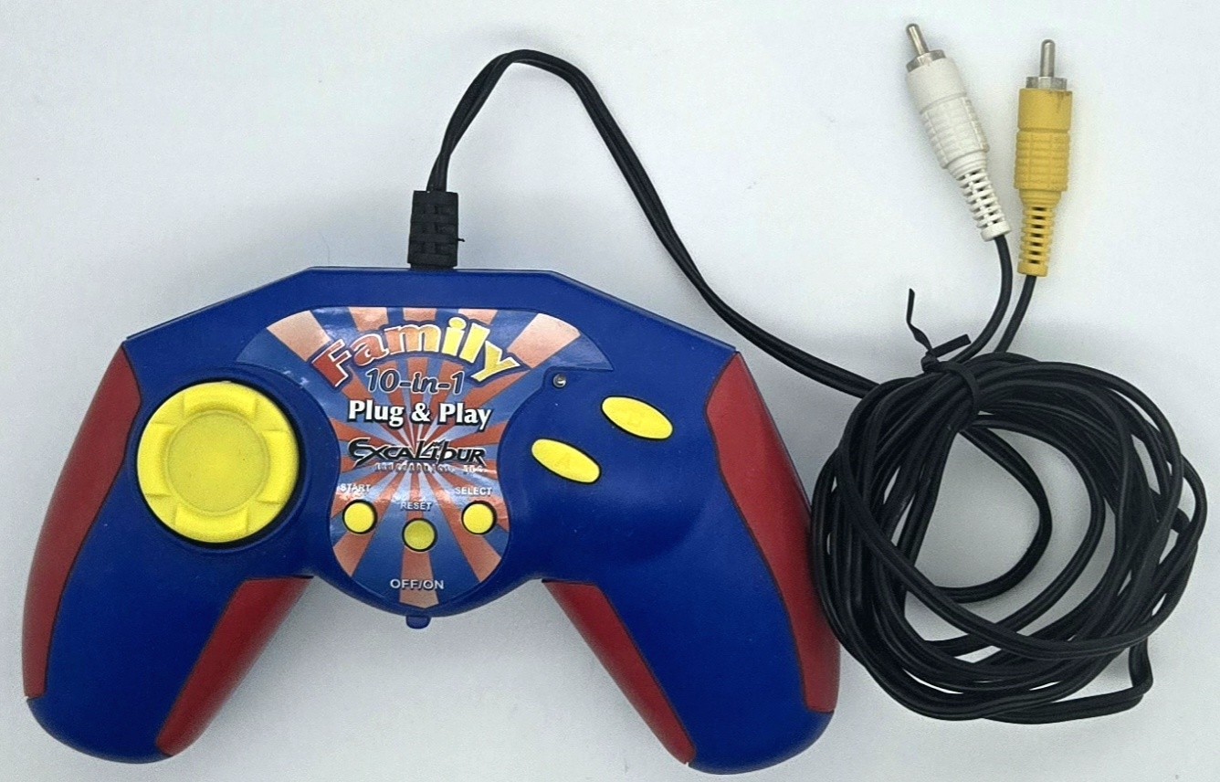 Excalibur Family 10 in 1 Plug and Play Game System.