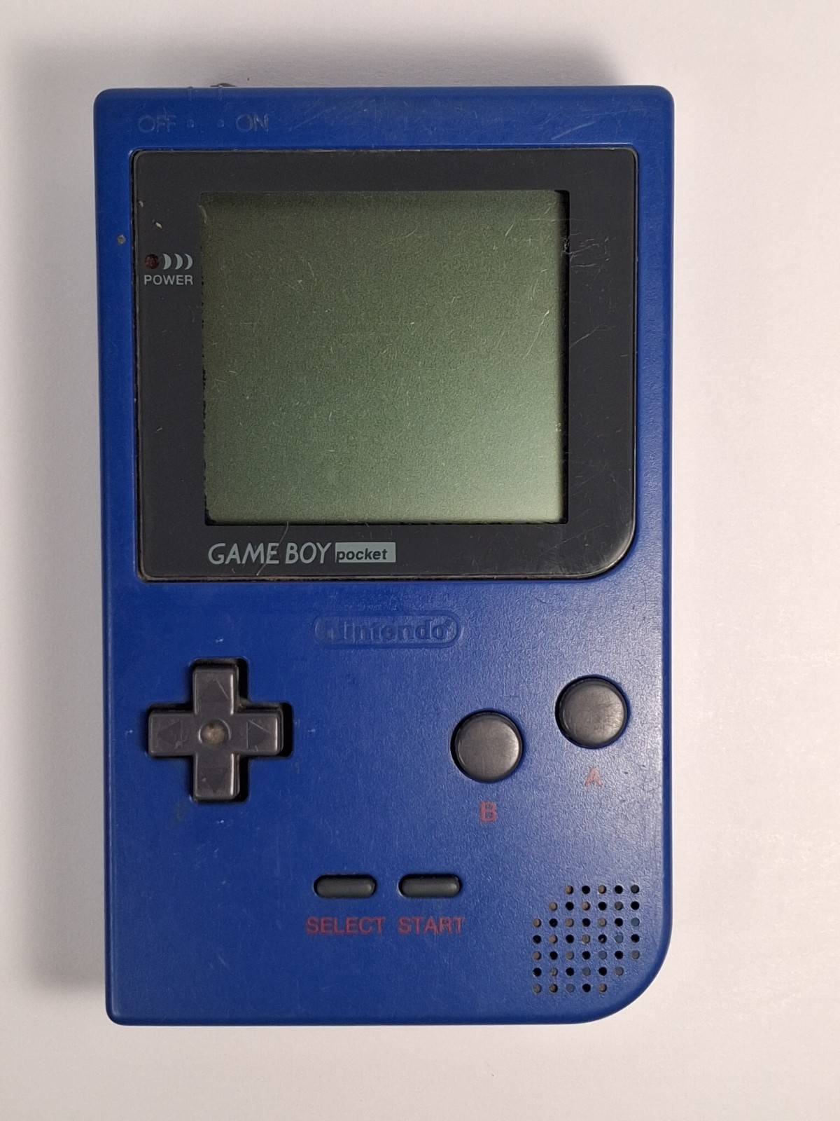 Nintendo Game Boy Pocket Blue Handheld Console System MGB-001 Untested