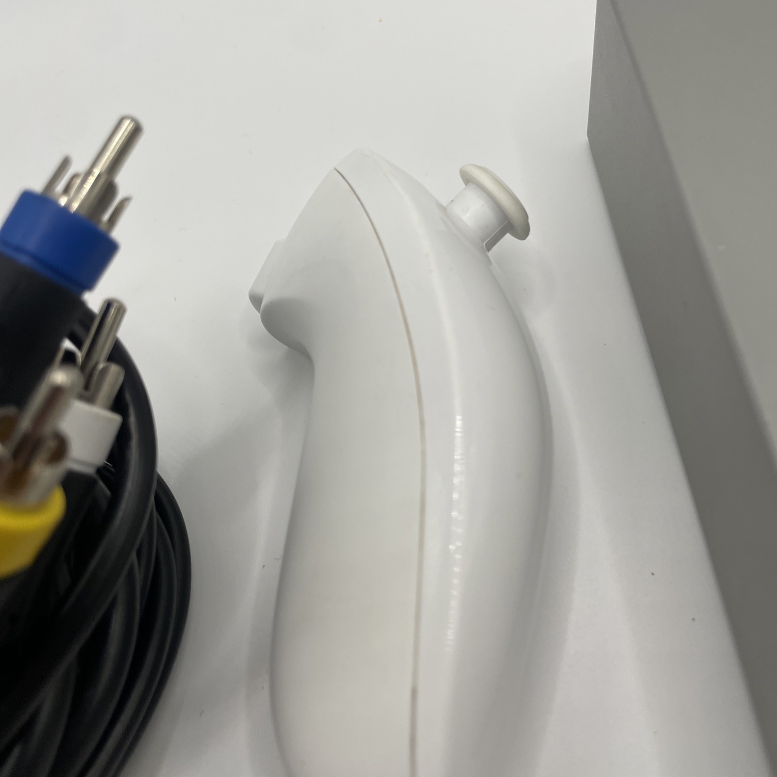 Nintendo Wii Black Console With Nunchuck And Cords Tested And Works – See Pics