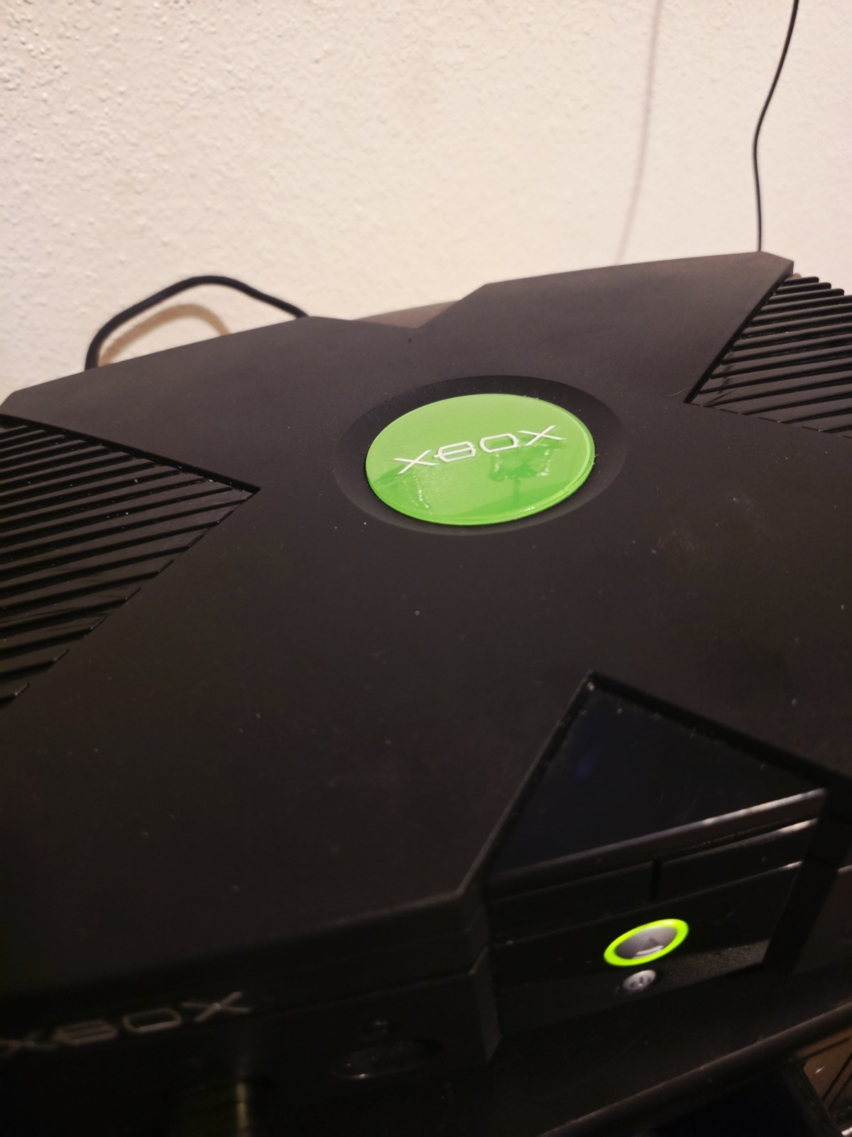 Microsoft Xbox Console Black w/ Controller, Halo 2, Wireless Adapter, Wi-Fi