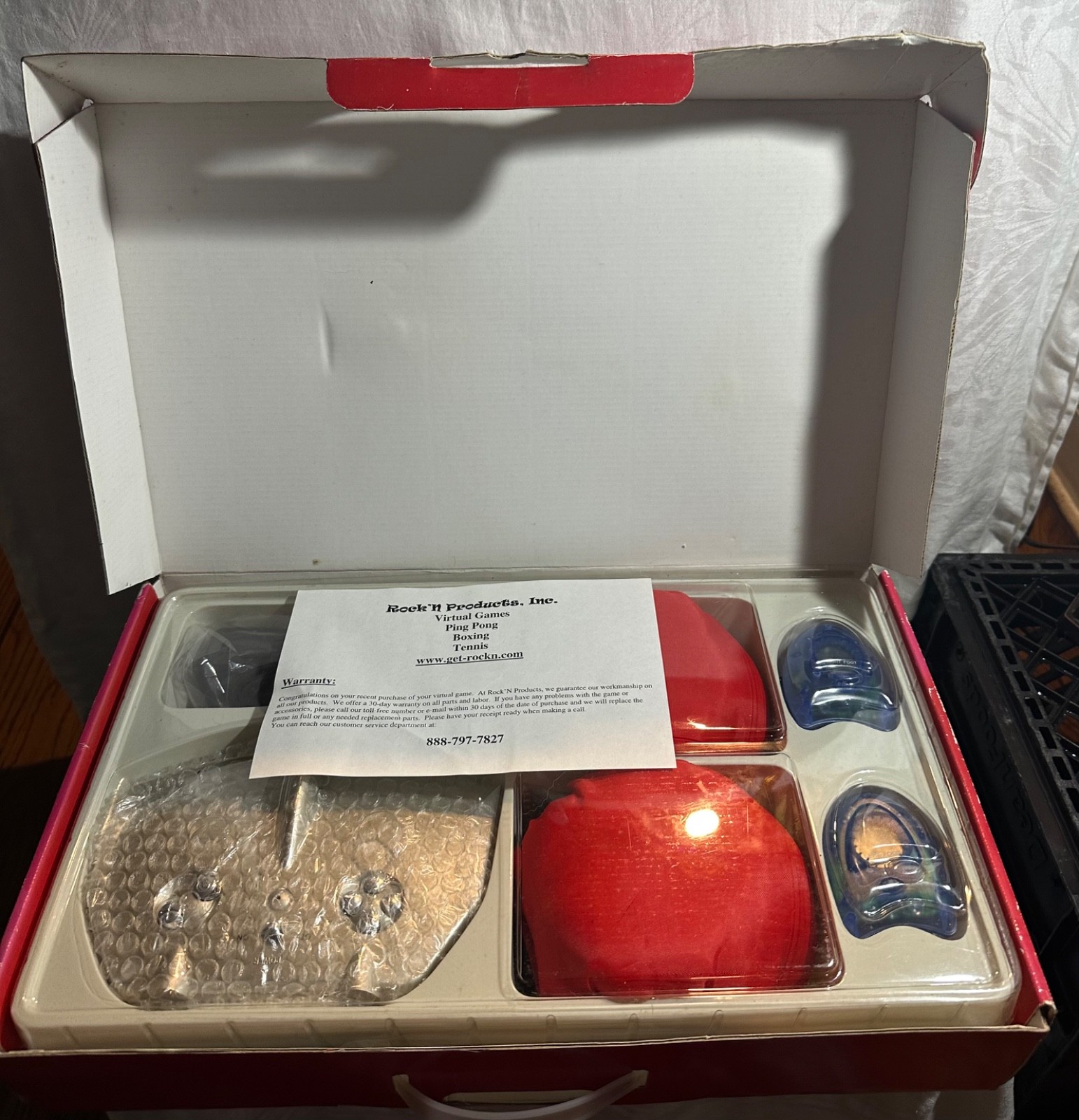 Vintage TV boxing exercise and gym By DreamEscape never used b