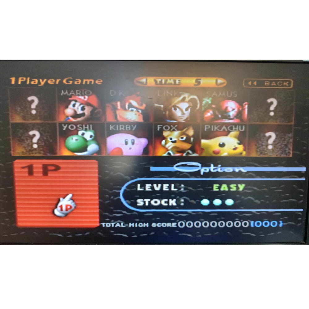 Nintendo N64 Console Systemv Clear Blue Shell work with US game card
