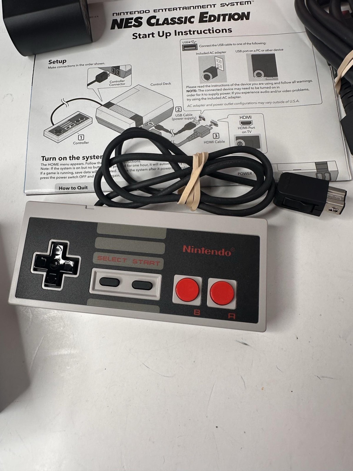 Nintendo NES Classic Edition Console Boxed W/ Controller HDMI Cables My Arcade