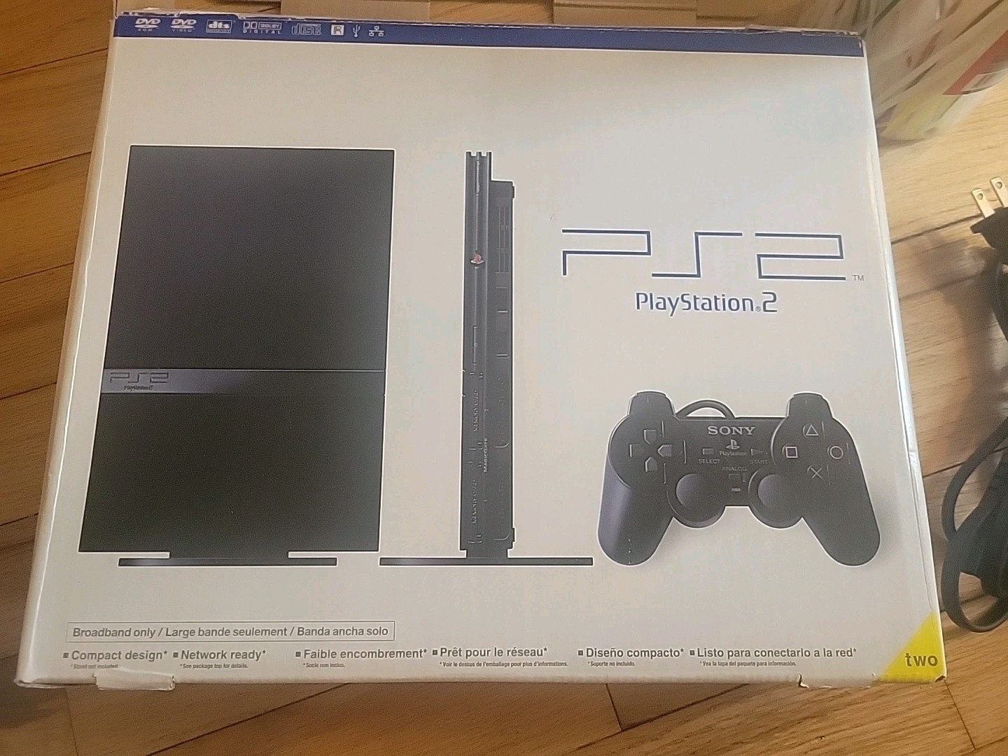 Sony PlayStation 2 console Slim Bundle SCPH-70012 CB W/ ATV Off Road Fury 3- DDR