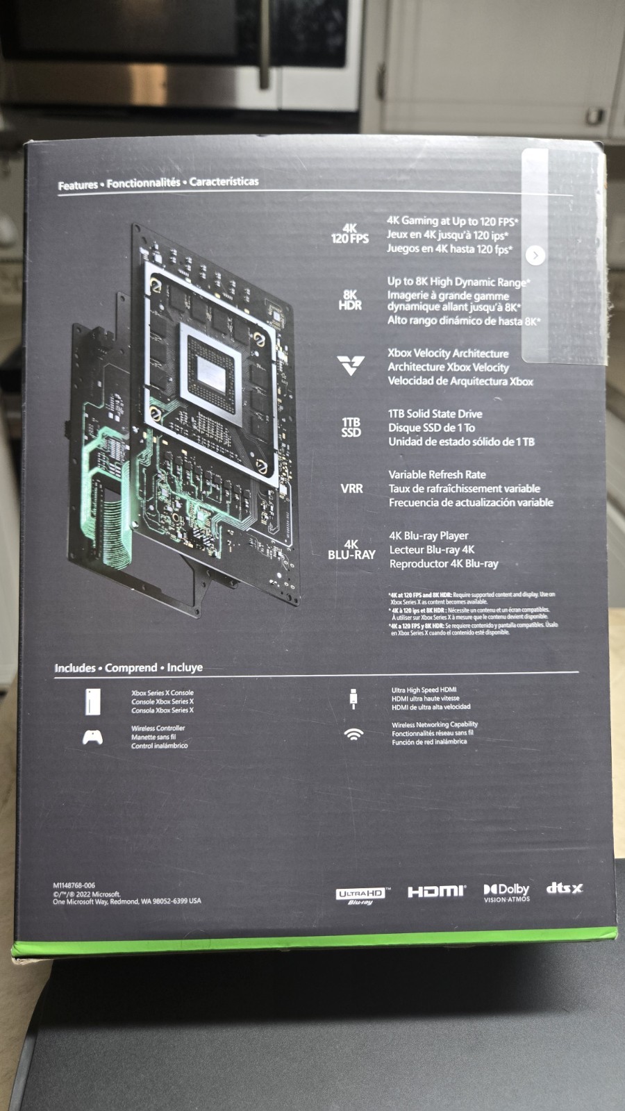 Xbox Series X 1TB with controllers