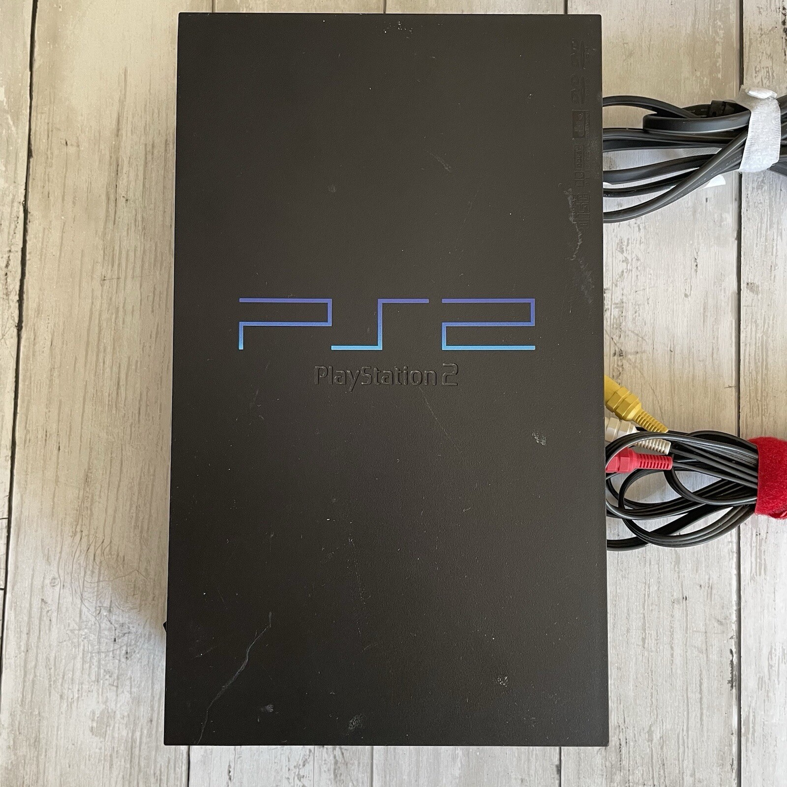 PREOWNED PS2 SONY PLAY STATION 2 CONSOLE AND CABLES TESTED