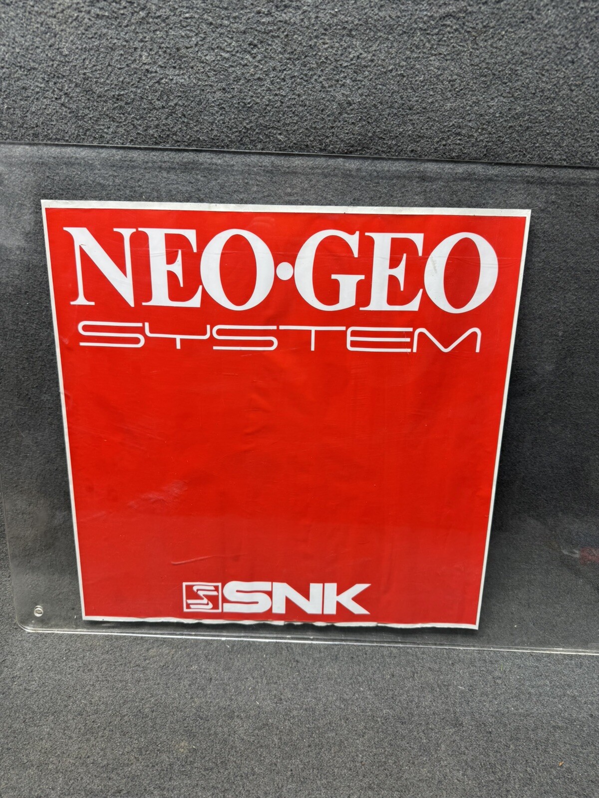 Large Neo Geo Freak System SNK Decal Sticker Poster Fast Free Shipping