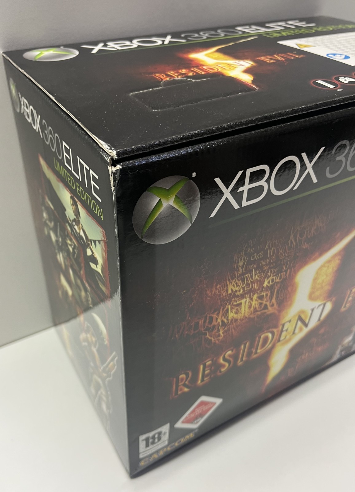 MICROSOFT XBOX 360 ELITE RESIDENT EVIL 5 EDITION 120GB RED CONSOLE NEW SEALED