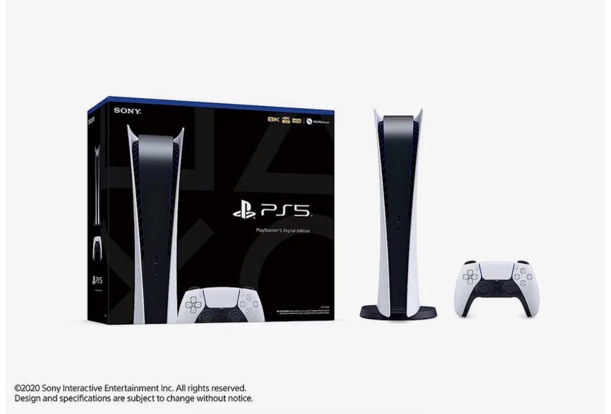 PlayStation 5 – Digital model & free accessories!