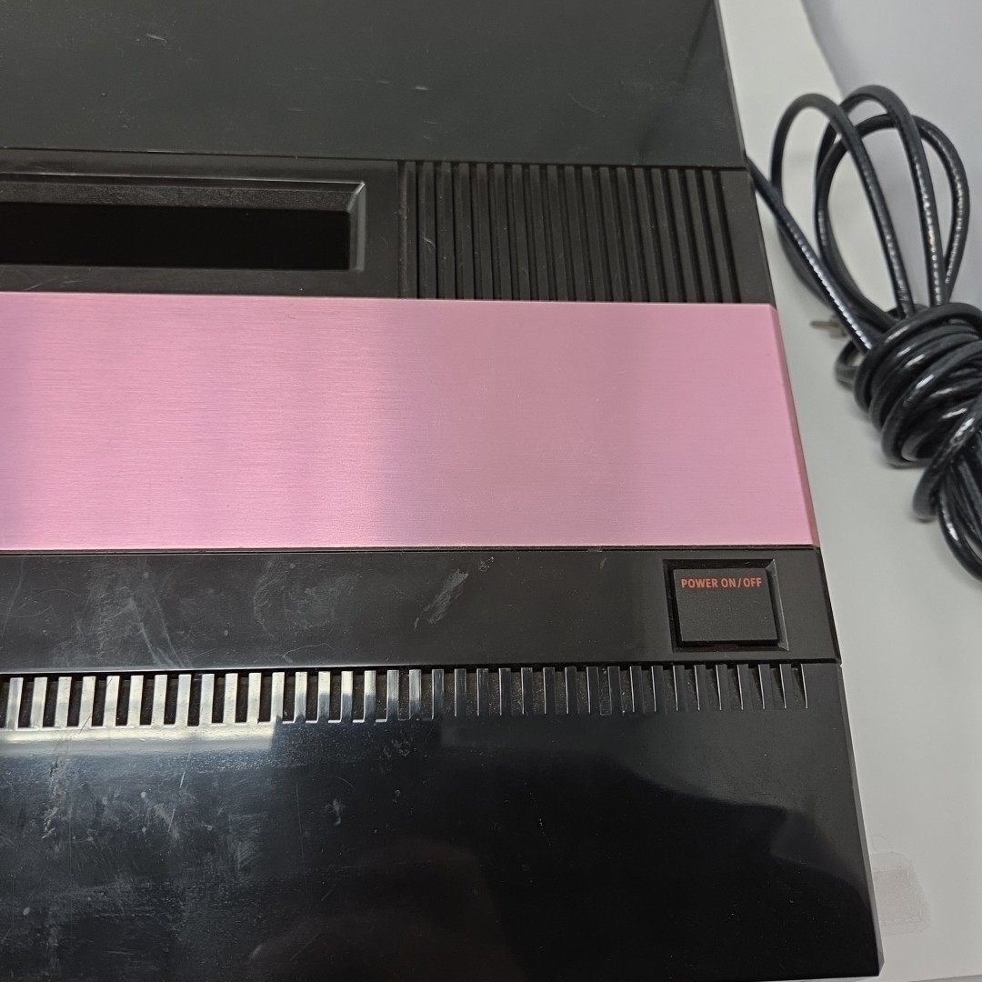 Atari 5200 Console 4 Port Model 3 Controllers Power Supply 3 Games Lot As-Is