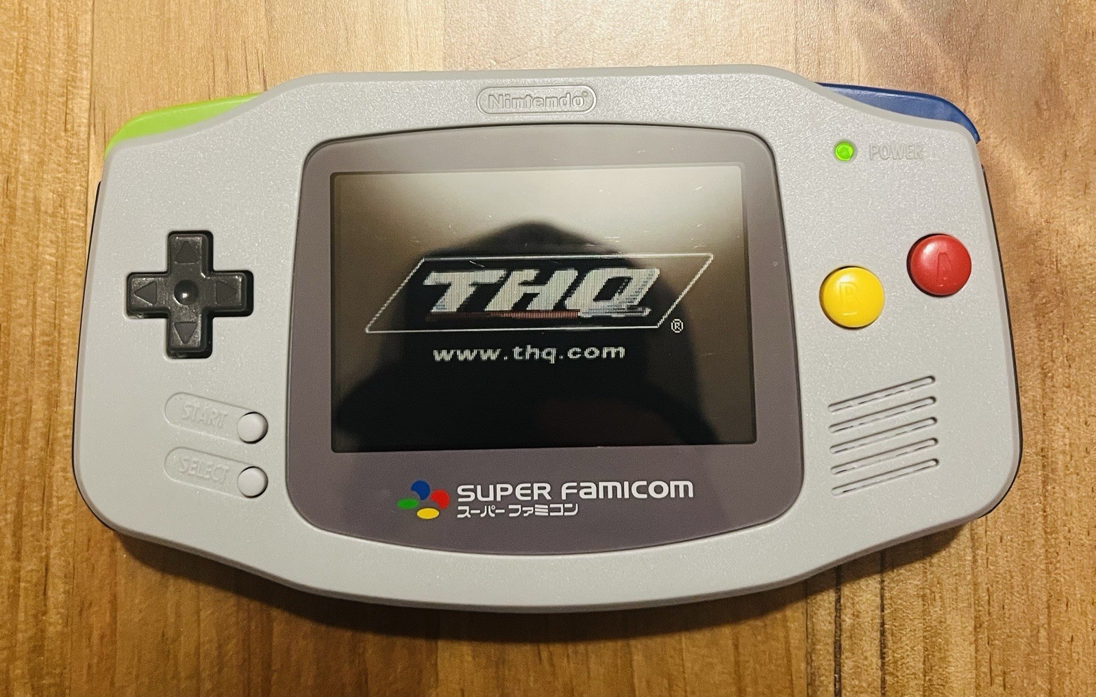 Gameboy Advance System- Nintendo- Handheld Console. Grey Multicolor Famicom