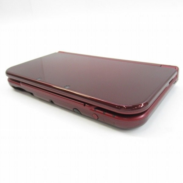 Nintendo New 3DS LL Console (RED-001/Metallic Red) Used Region Japan w/charger