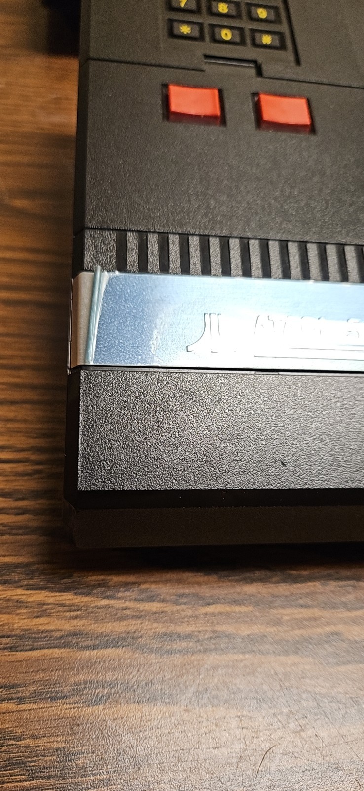 Vtg Atari 5200 Console & Atari Trak Ball , 2 Controllers, 9 Games, (UNTESTED)
