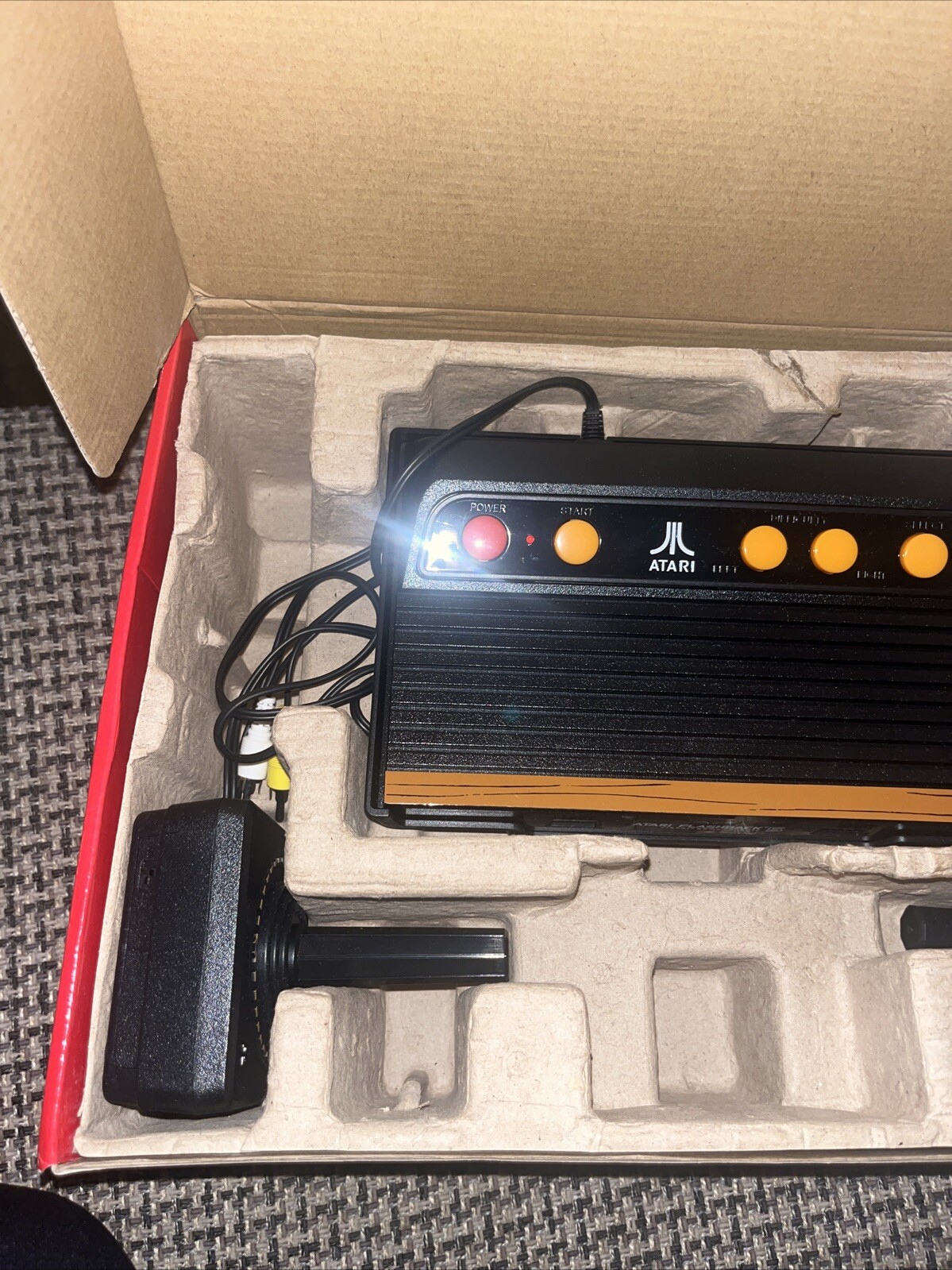 Atari Flashback 5 Classic Game Collector’s Edition Black & Red Console