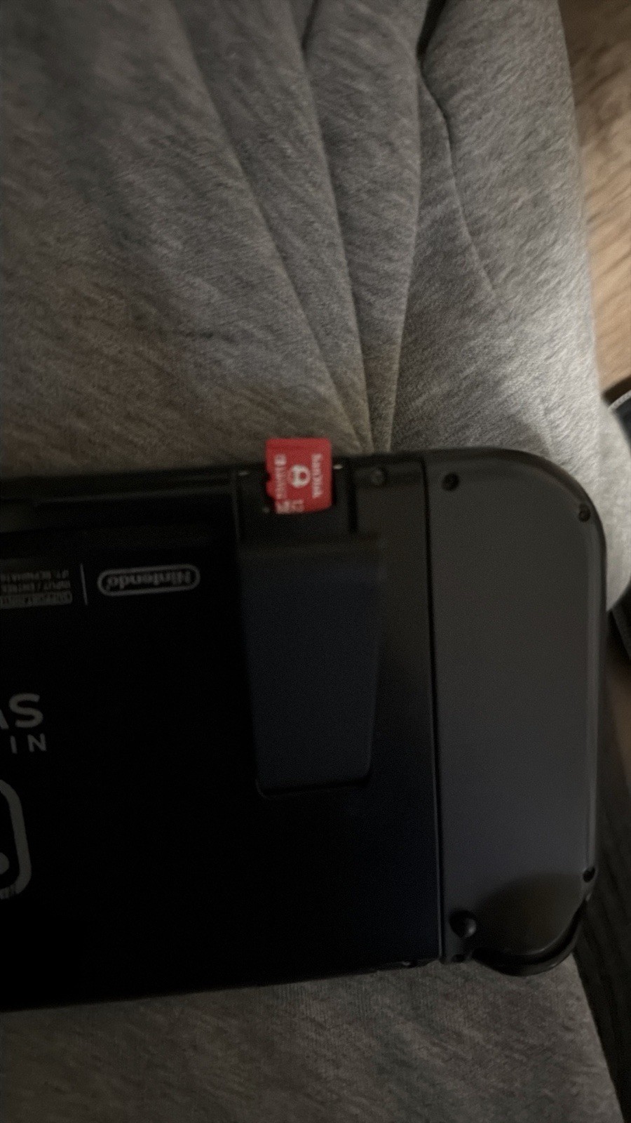 Nintendo Switch HAC-001 Gray Joy-Con Dock Charger Case Wired Controller 128GB