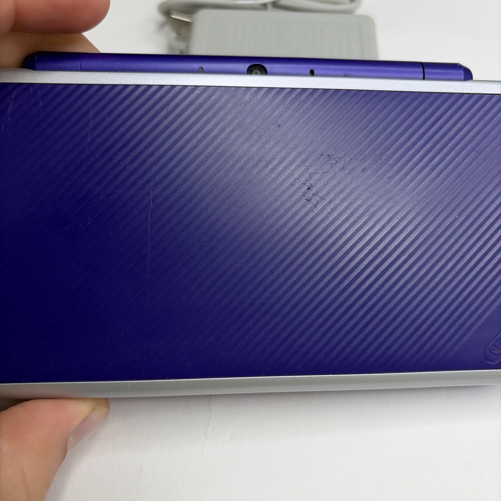 New Nintendo 2DS XL Console – Purple Silver W Charger Stylus US Model