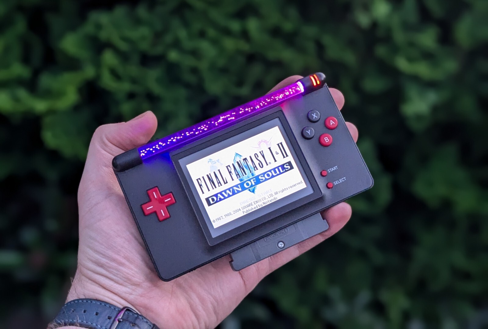 Design your own Nintendo Gameboy Macro – Fully Customisable – 2-Colour Light-Bar