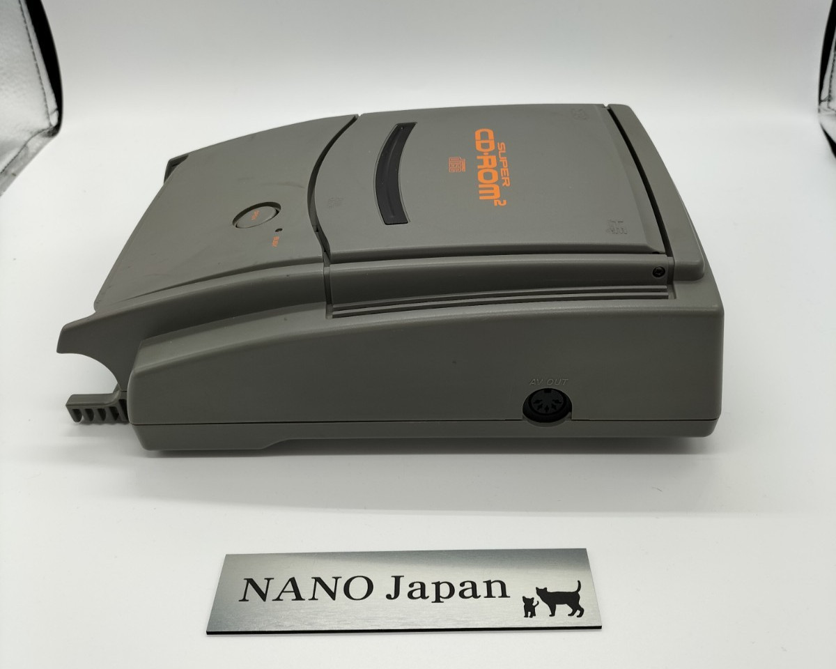 PC Engine SUPER CD ROM Console Only PI-CD1 NEC NTSC-J CD-ROM2 1991 JUNK