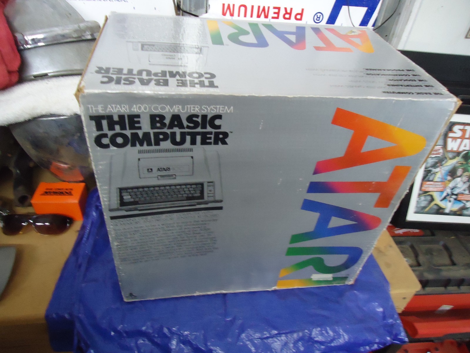 Rare Large Atari 400 Console/System Computer Original Box Only!