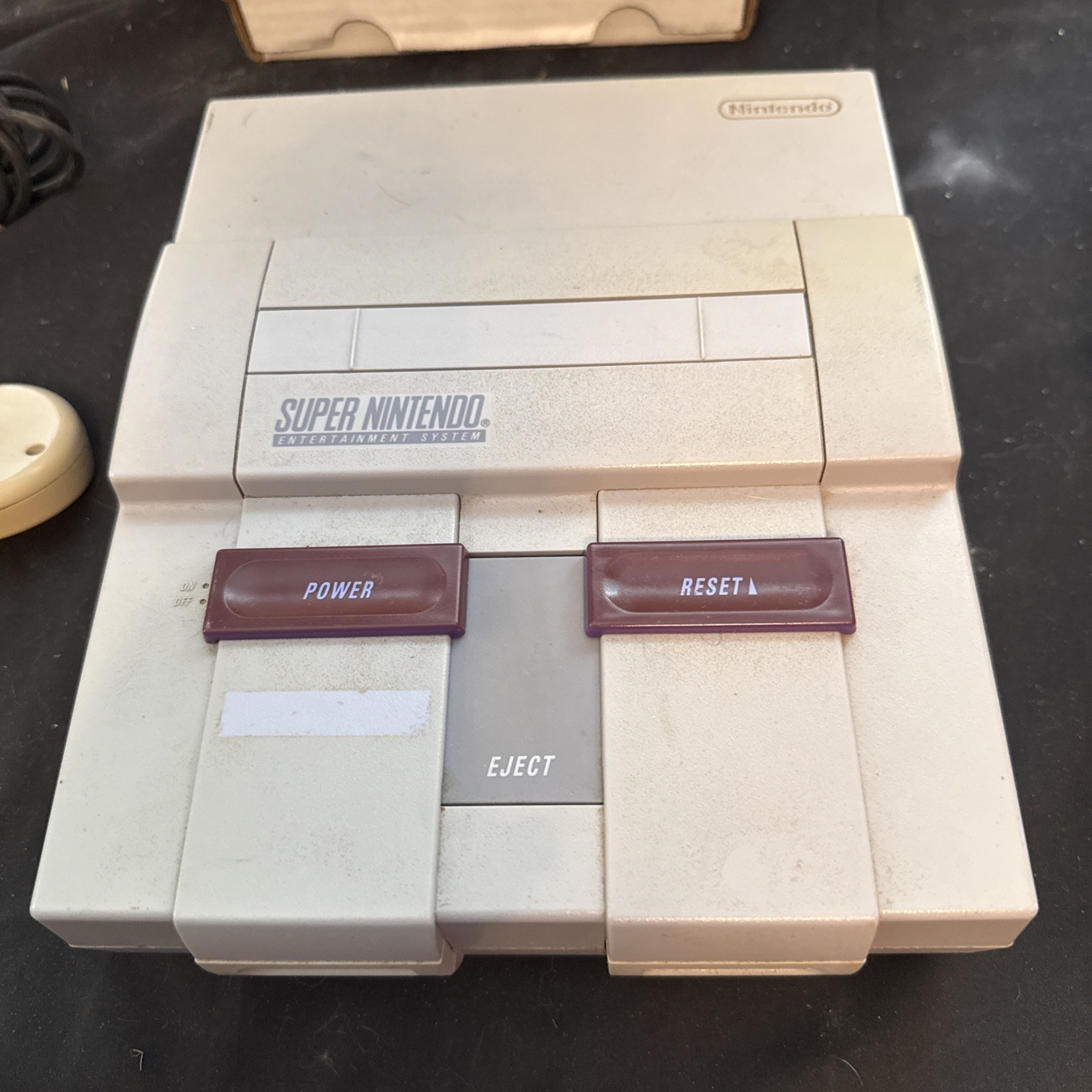 Super Nintendo With 2 Controllers And 6 Games