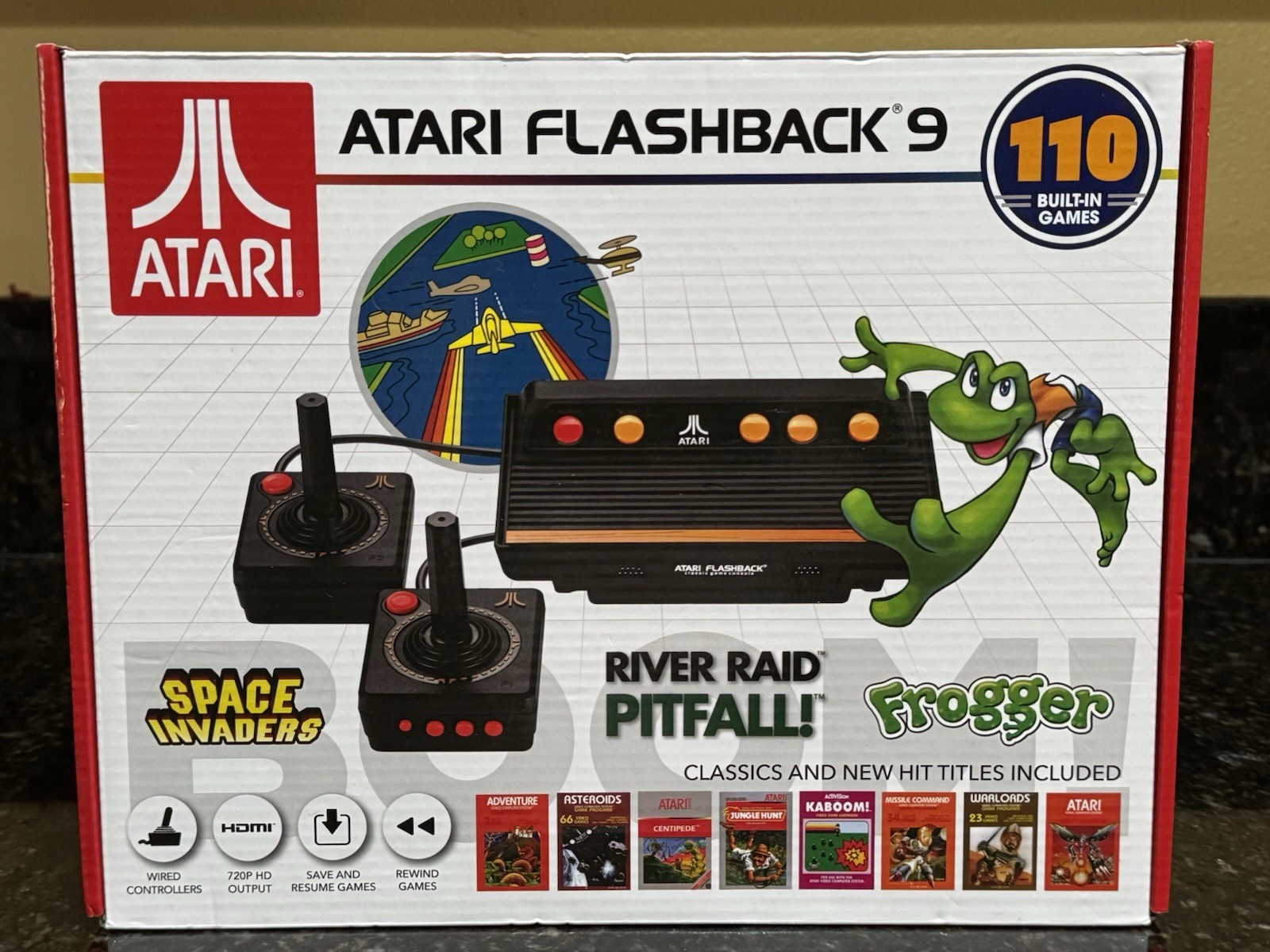 Atari Flashback Lot Flashback 9 110 Games + Pong & Asteroids 20 Games Each
