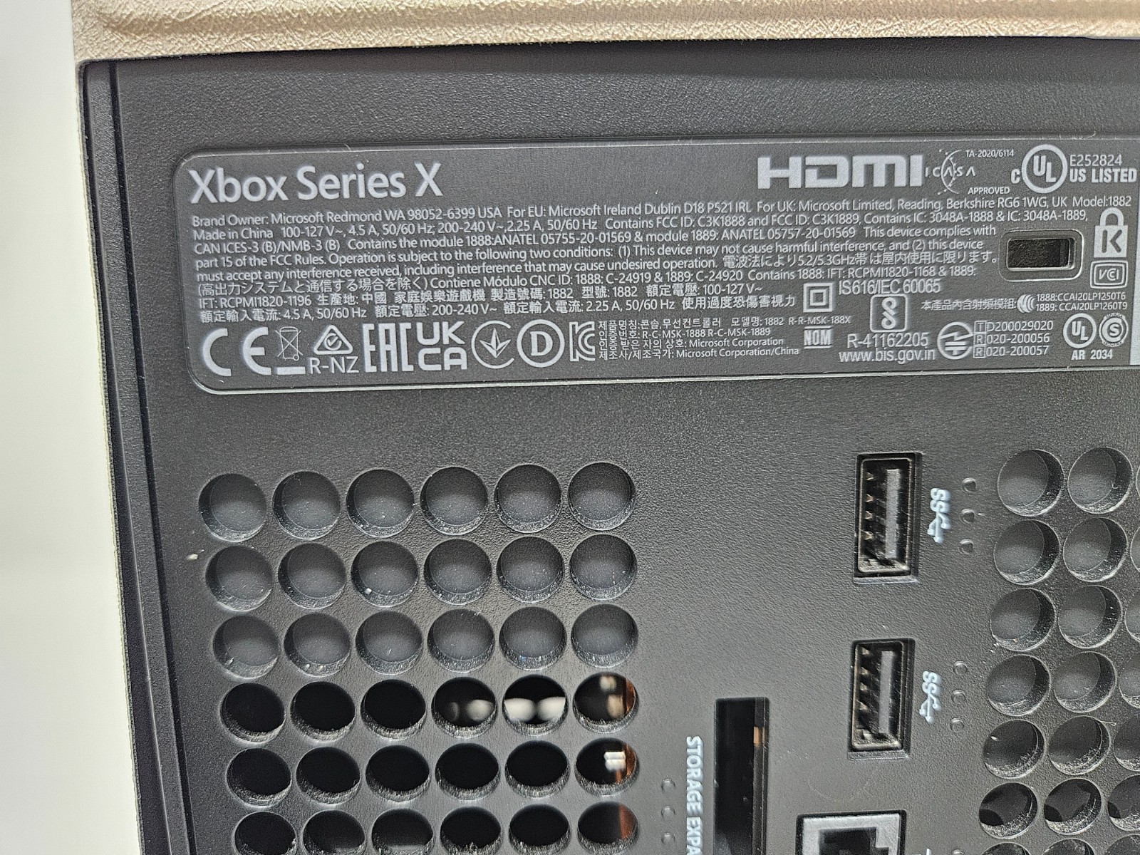 Microsoft Xbox Series X 1TB Console Black Tested w/ Controller, Retro Case Cover