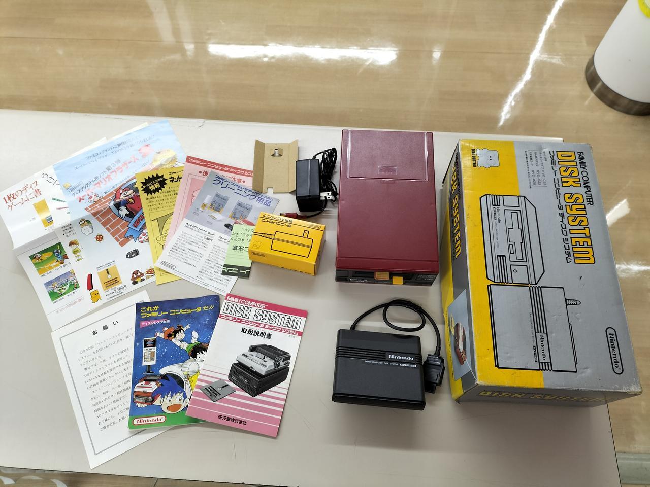 Famicom Disk System HVC-022 HVC-023 HTSC-J Nintendo Console Japan 241203