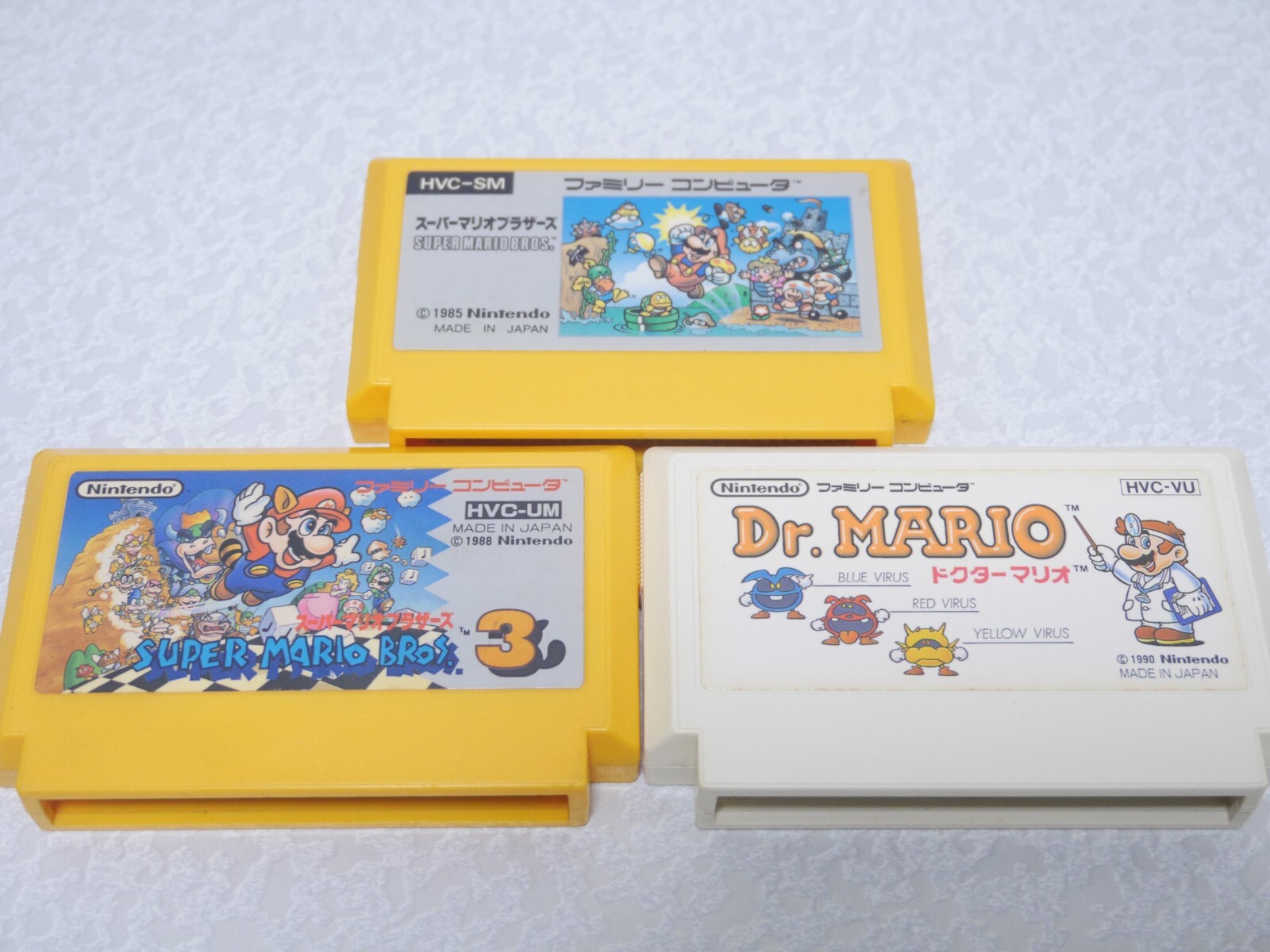 Nintendo Famicom & Super Famicom Console Bundle Super Mario ver. Free Shipping