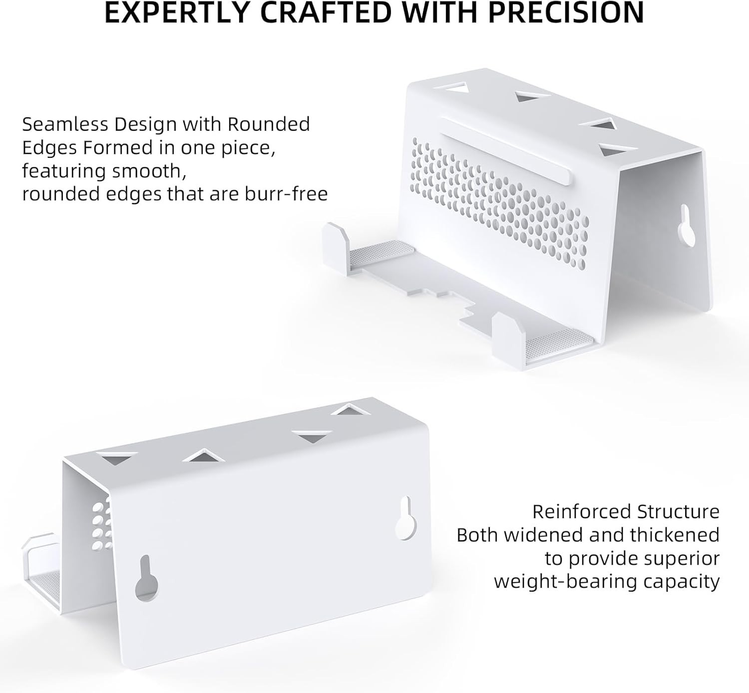 Sturdy Iron Wall Mount for ROG Ally X & SteamDeck Consoles – Lightweight Design