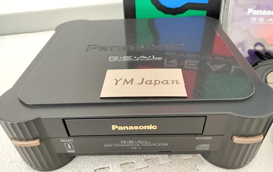 JUNK Panasonic 3DO REAL FZ-1 Console system Used w/controller Japan Junk