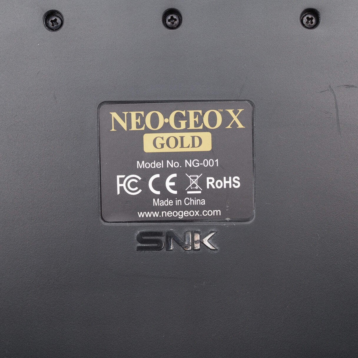 NEOGEO X Station + Joystick SET For NEOGEO X SNK NG-001 NEO-GEO X GOLD 2012