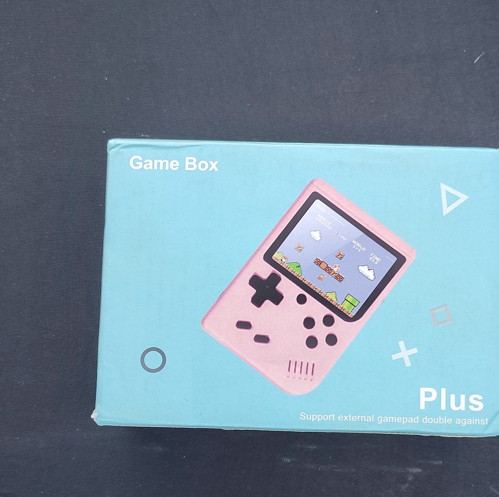 Game Box Plus Handheld System Blue, TV Out, Rechargeable Battery, Slim Design