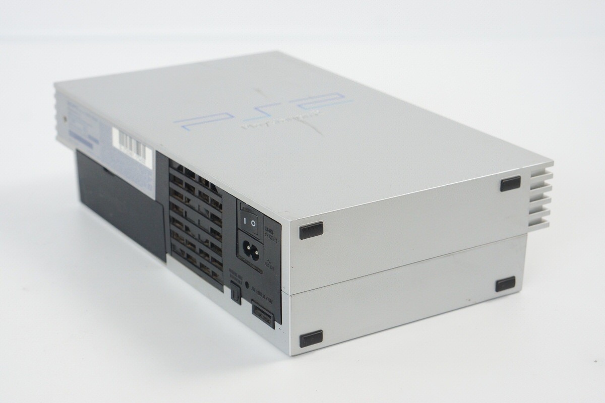 PS2 SILVER Console SCPH-39000 S Tested System Japan Playstation NTSC-J J5769037