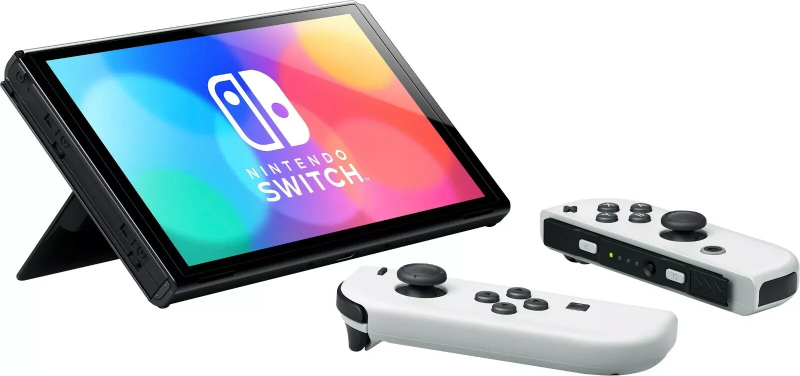 Nintendo Switch OLED 64GB White Joy-Con 2021 Newest – Japan Import with US plug