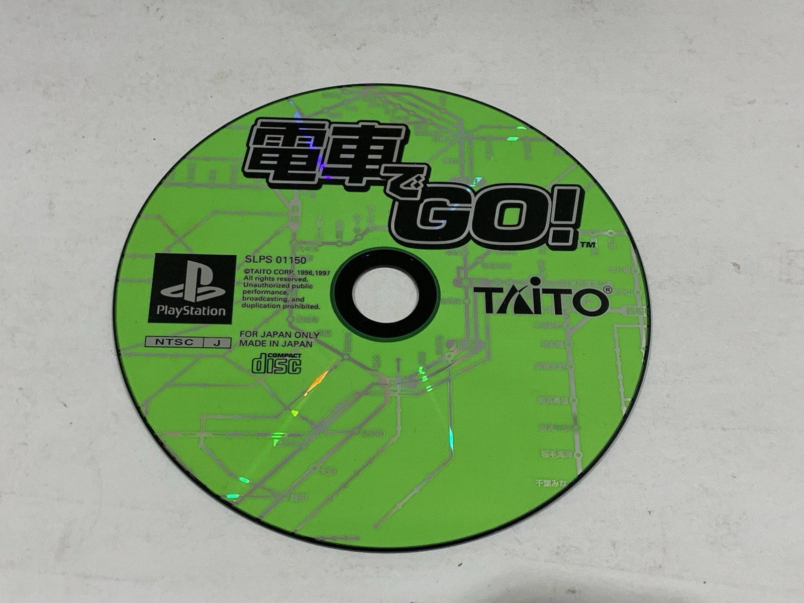 Sony PlayStation 1 SCPH-7000 PS1 Console Densha de GO! Japan **READ