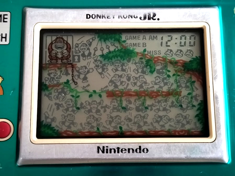 Nintendo DJ-101 Donkey Jr. LSI Game and Watch Used Japan Vintage Retro #15100322