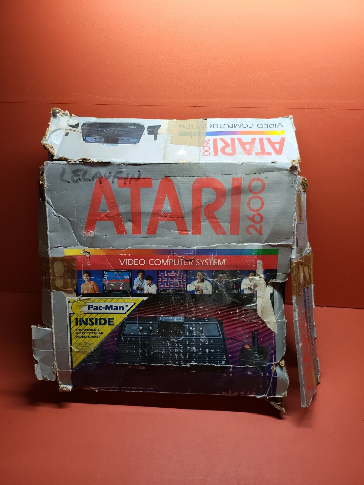 Rare Atari 2600 Darth Vader Black Console ~ Original Box only ~ Read Description