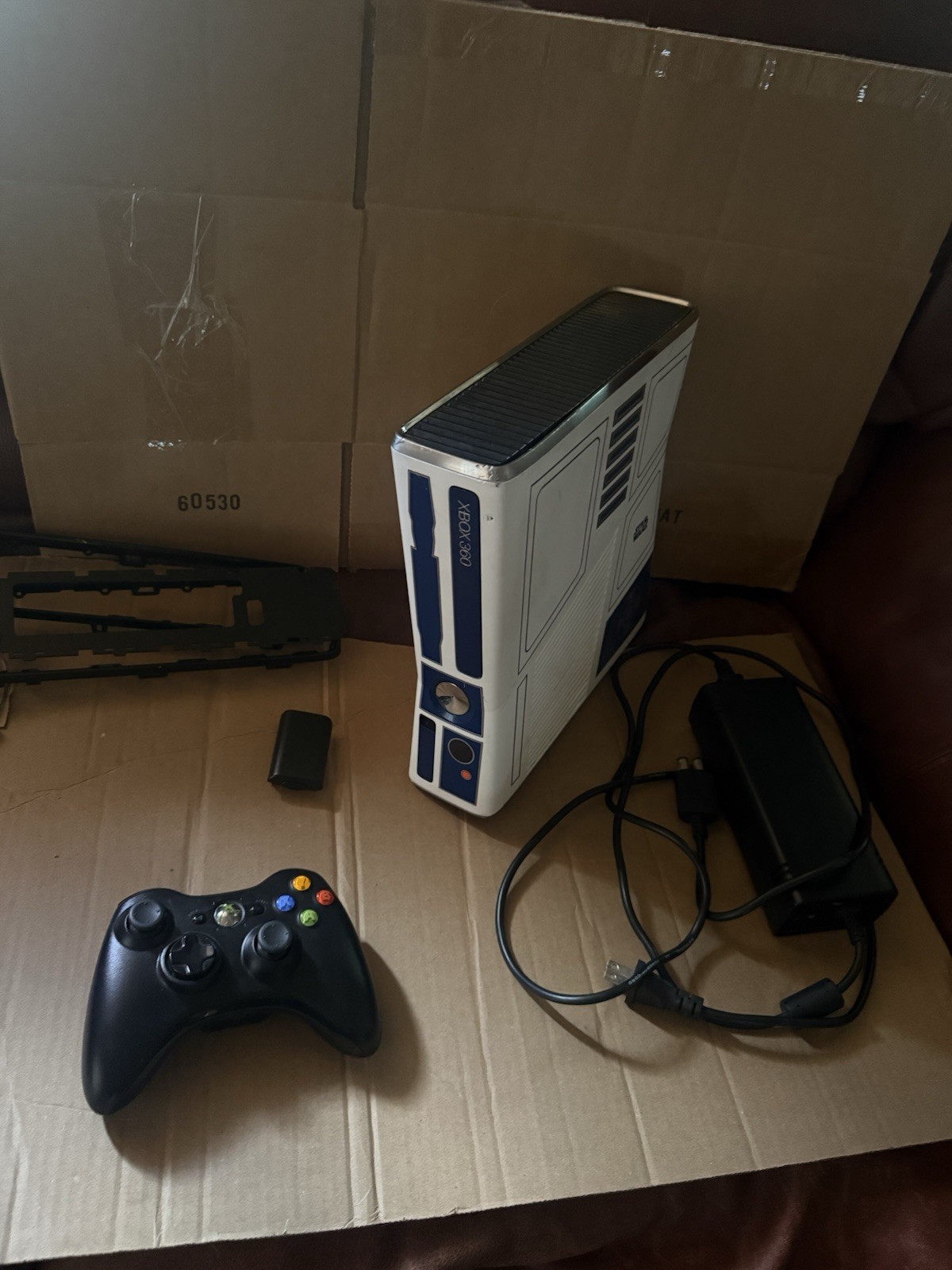 Xbox 360 Star Wars Edition w official Controller Tested and Working!