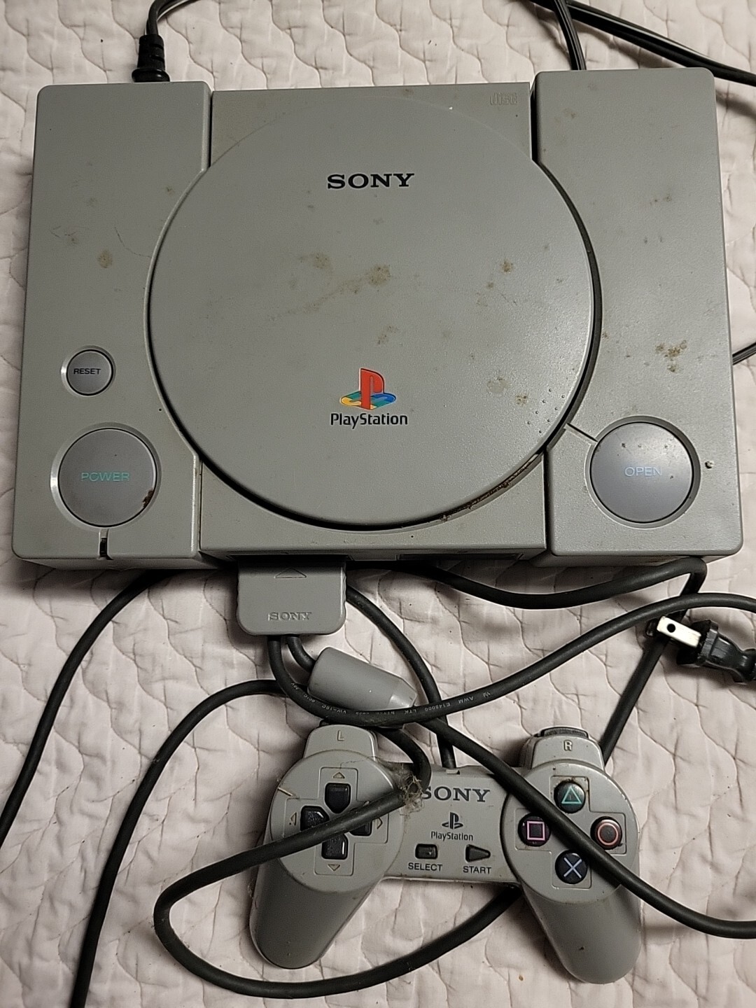 Sony PlayStation 1 Launch Edition Home Console – Gray
