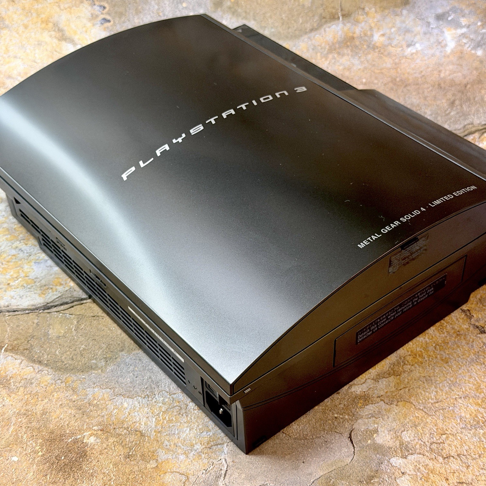 Sony PlayStation 3 PS3 Metal Gear Solid 4 Limited Edition Console *NTSC!! READ!*