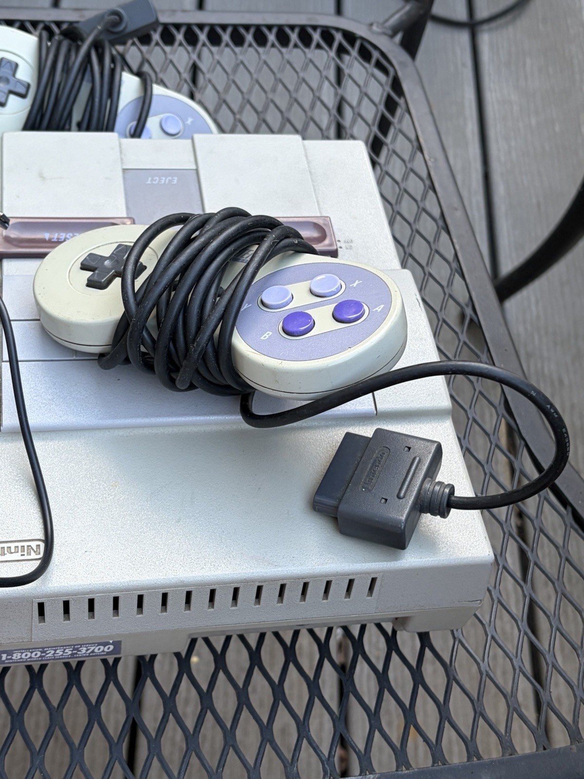 Super Nintendo SNS-101 Console And Accessories. See Photos. Tested/ Works