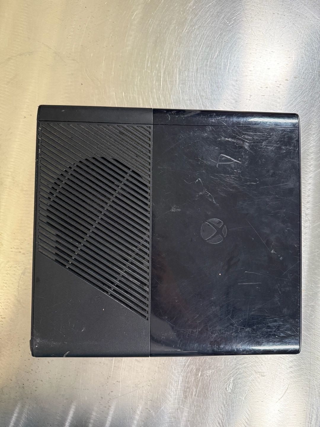 Microsoft Xbox 360 Slim Console Black, console only parts only