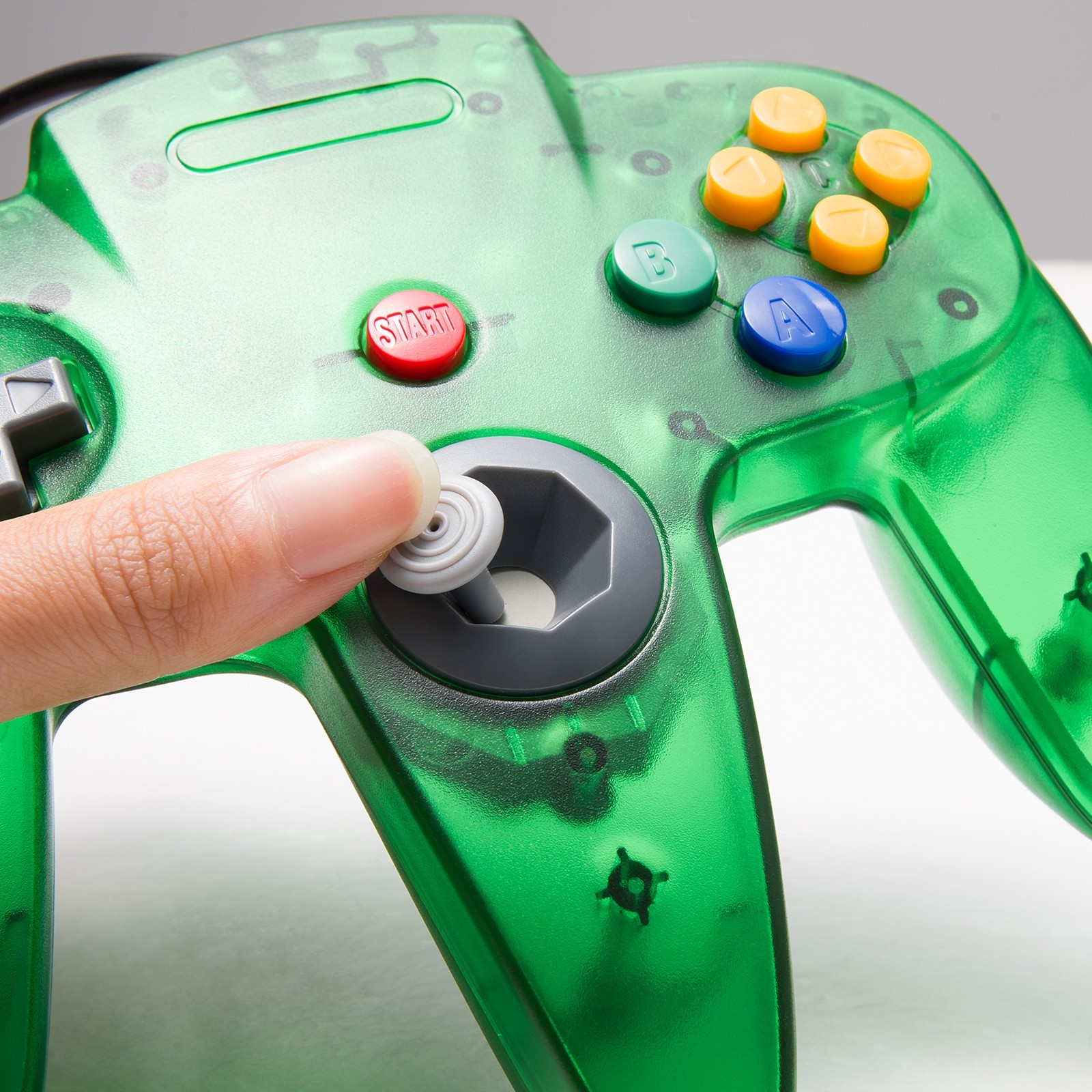 2PCS Classic N64 Controller Joystick Remote for N64 Video Game Console Gamepad