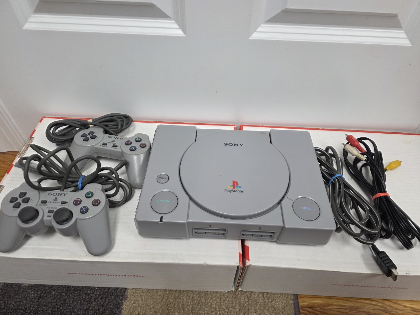 Sony PlayStation 1 PS1 Original Console System Bundle – Tested and Working