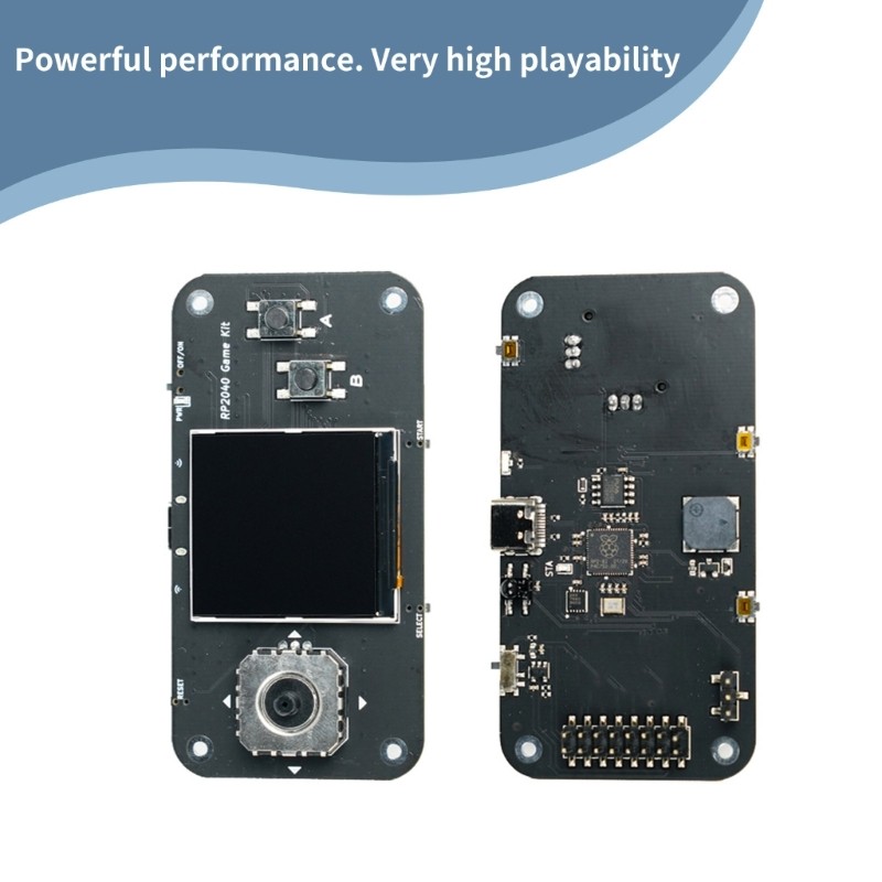 For RP2040 Small Game Console Board 1.54Inch LCD Screen For RP2040 Powerful